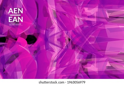 Abstract multicolored shattered glass texture. Transparent overlapping sharp particles create ice crystal digital effect. Explosion burst movement pattern. Background template random fragile motion.