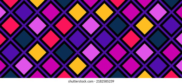 Abstract multicolored squares texture on background. Vector EPS 10