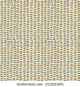 Abstract multicolored textured grid seamless vector repeat pattern background in an organic colorful graphic style