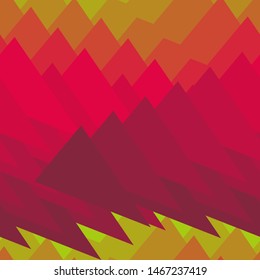 Abstract multicolored triangle seamless pattern.