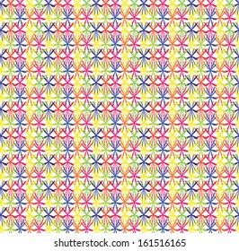 Abstract multicolored vector background. 