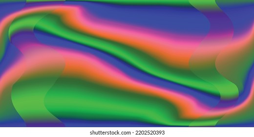 Abstract multicolored vector postcard. Template with waves and shapes for website, background, backdrop, wallpaper, web design.
