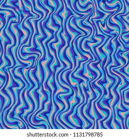 abstract multicolored wavy lines background