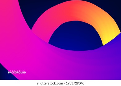 Abstract multi-colors background with fluid style, digital technology, smooth particle wave, big data techno design concept background wallpaper, vector eps
