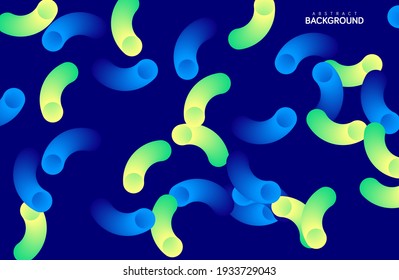 Abstract multi-colors background with fluid style, digital technology, smooth particle wave, big data techno design concept background wallpaper, vector eps
