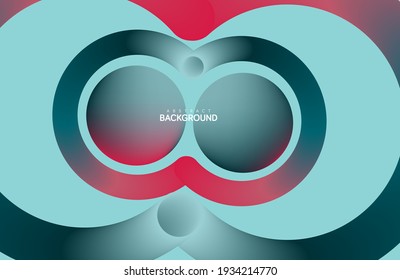Abstract multi-colors background with fluid style, digital technology, smooth particle wave, big data techno design concept background wallpaper, vector eps
