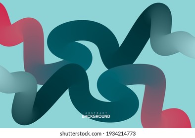 Abstract multi-colors background with fluid style, digital technology, smooth particle wave, big data techno design concept background wallpaper, vector eps
