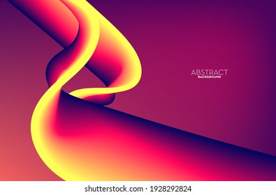 Abstract Multi-colors flowing line digital technology, smooth particle wave, big data techno design concept background wallpaper, vector eps
