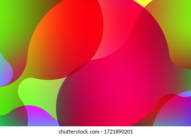 Abstract  multi-colors mesh gradient background and wallpaper, backdrop. Vector