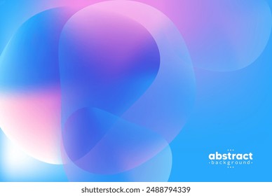 Abstract multicolors mesh gradient digital technology, design concept background and wallpaper, banner backdrop, vector eps 