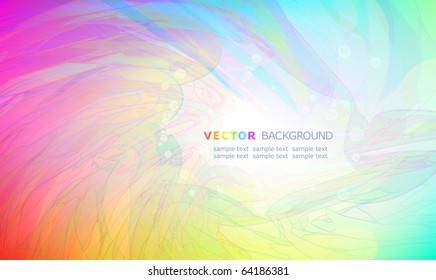 Abstract multi-colour background in pastel tones. Eps10.
