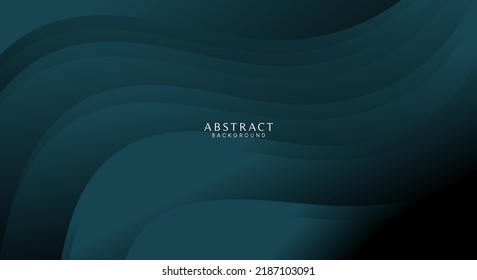 Abstract multiple wavy modern dark background elegant