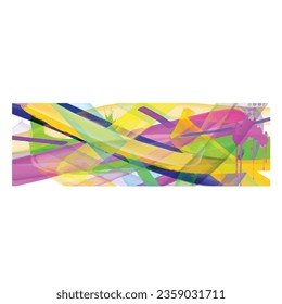abstract mural street art packaging color splash vector wall painting background