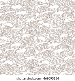 Abstract Mushroom Pattern. 