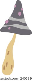 Resumen De La Ilustración Del Vector De Toadstool Mushroom Toadstool