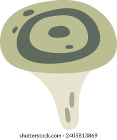 Abstract Mushroom Toadstool Vector illustration