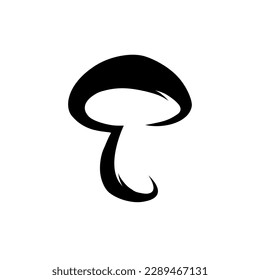 abstract mushroom vector logo template