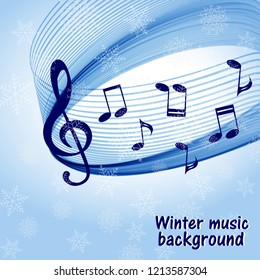 Abstract music background