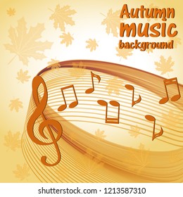 Abstract music background