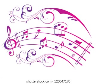  Abstract Music Background.