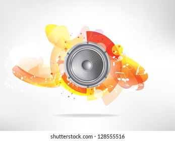 Abstract music background