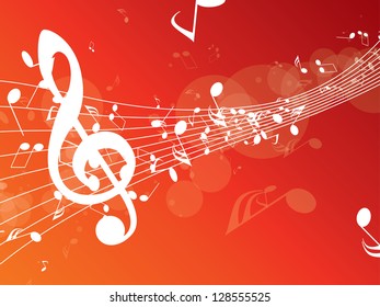 Abstract music background