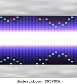 Abstract music background