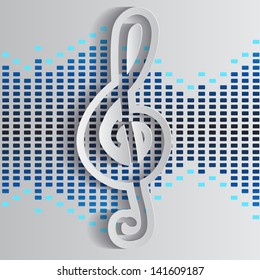 Abstract music background