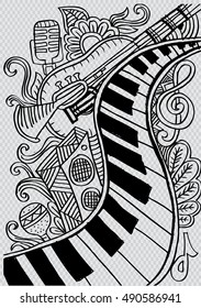 Abstract Music Background
