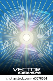 Abstract Music Background