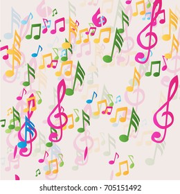 Abstract music background