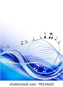 Abstract music background