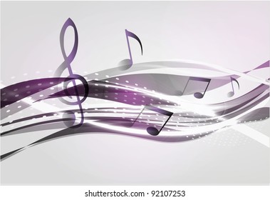 Abstract music background