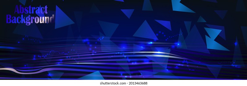 Resumen Fondo musical. Visualización del flujo de partículas de Big Data. Ilustración futurista de ciencia infográfica. Visualización del sonido. Cryptocurrency fintech network blockchain y concepto de programación.