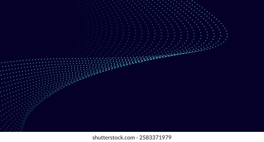 Abstract Music background big data. Futuristic technology blue background. Cyber technology. Technology background
