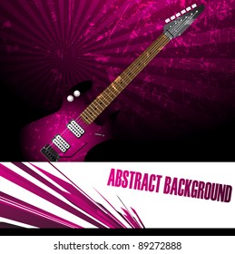 Abstract music background. Clip-art