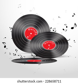 Abstract music background. Eps 10.