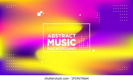Abstract music background with soft gradient.