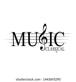 Abstract music background with some special objects