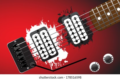 Abstract music background. Vector. Clip-art