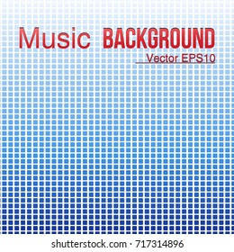 Abstract music background. Vector Illusatration