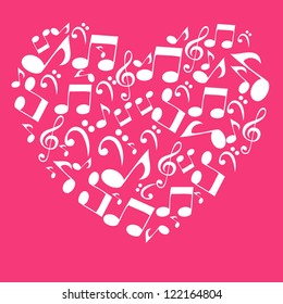 Abstract music  background vector illustration for your design