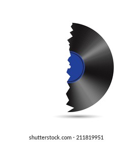 Abstract Music Background Vector Illustration for your Design. EPS10
