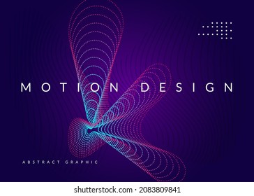 Abstract music. Creative show magazine template. Dynamic fluid shape and line. Abstract music flyer. Techno dj party. Electro dance event. Electronic trance sound. Club poster.