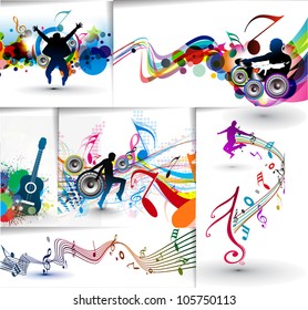 Abstract music dance background for music event design. vector illustration.