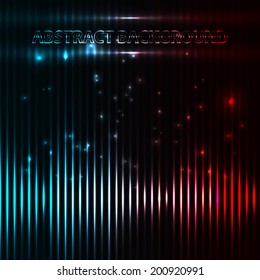 Abstract music equalizer.