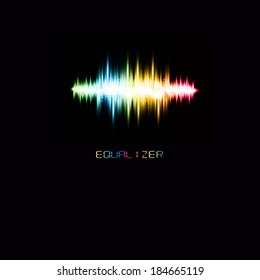 Abstract music equalizer, Eps 10