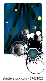 Abstract music event