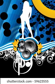 Abstract music event
