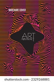 Abstract Music festival futuristic colorful elements, geometric shapes background, banner Summer Holiday card vector illustration template.